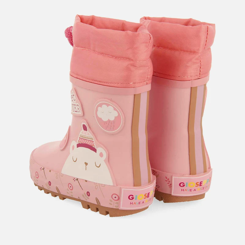 RUBBER BOOTS WITH EMOD PATCHES