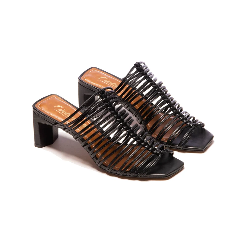 Marquee Black Leather