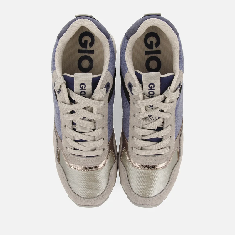 SNEAKERS FELT WEDGE INTERNAL HORICON