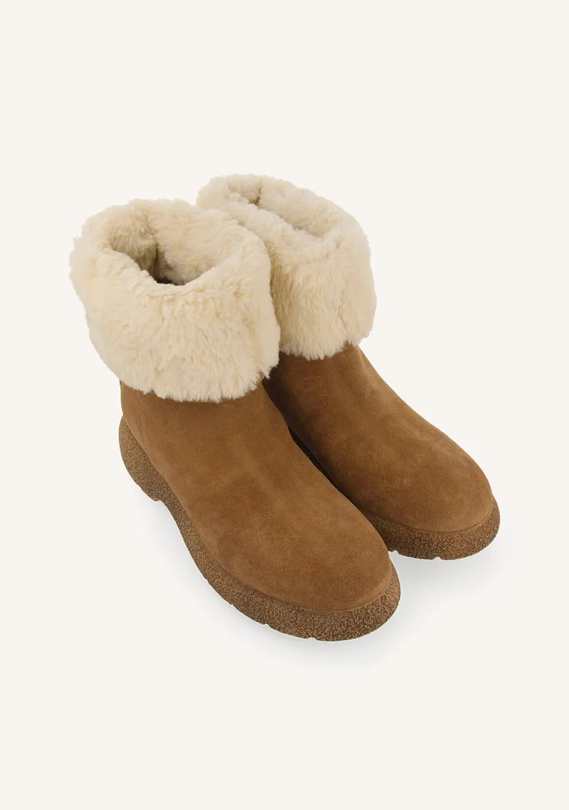 MULTI-POSITION SUEDE LEATHER BOOTS WILTON