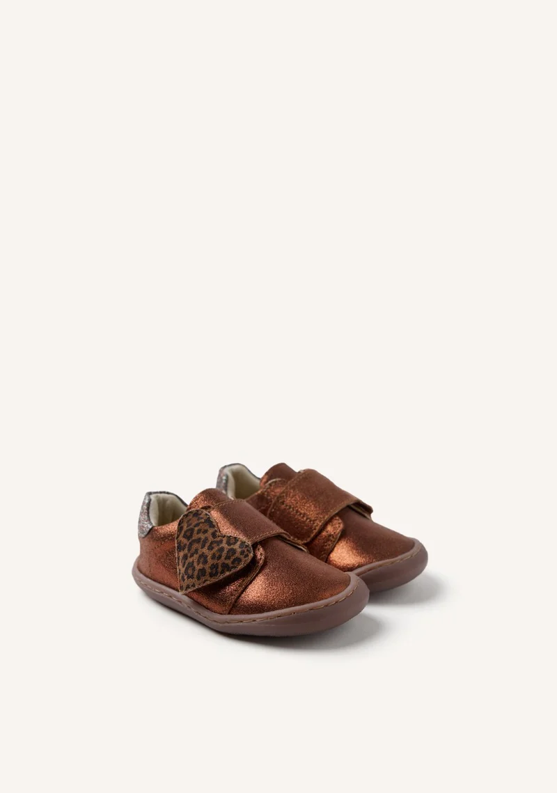 GIOSEPPO BAREFOOT - SHINY LEATHER SNEAKERS BEMIDJI