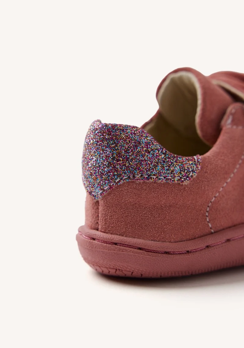 GIOSEPPO BAREFOOT - LEATHER SNEAKERS BOW GENOLA