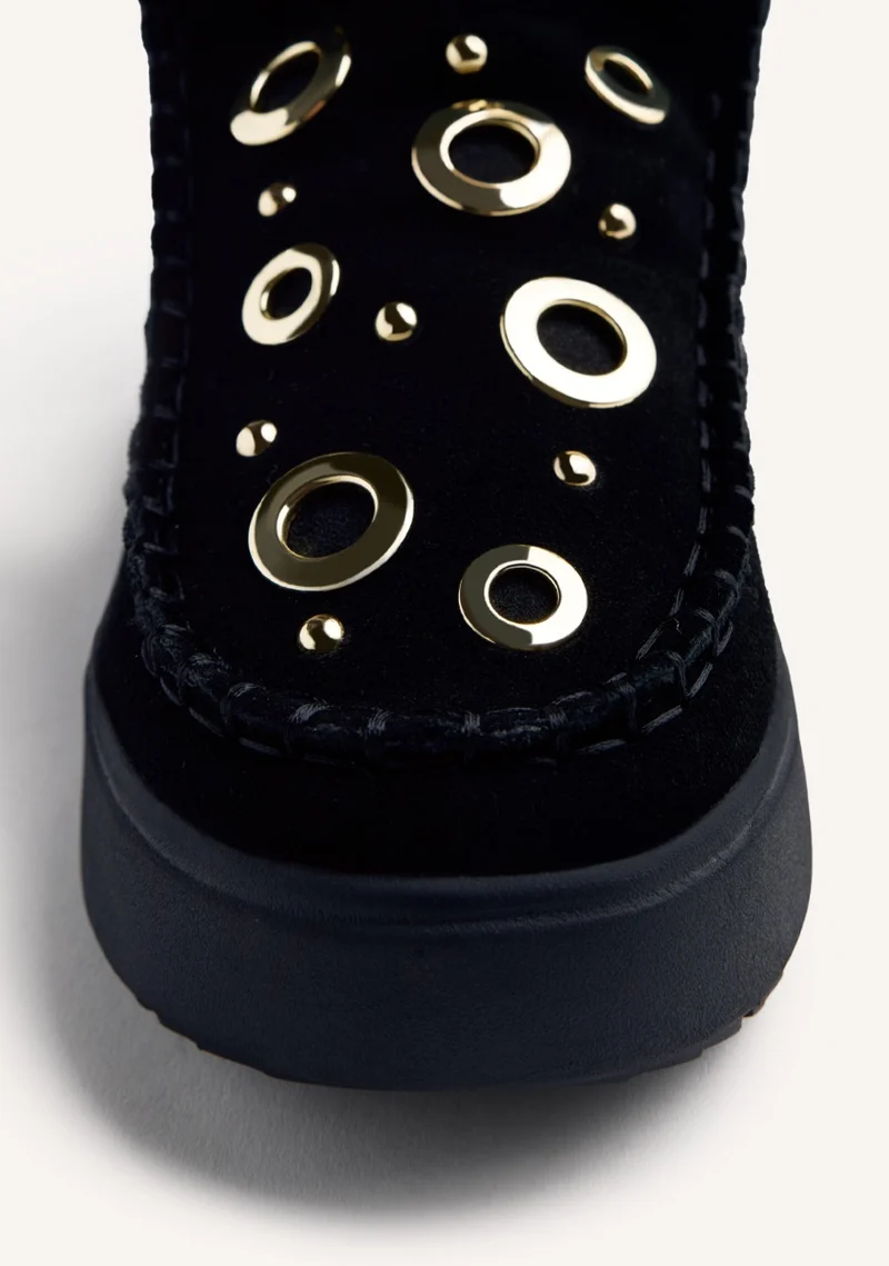 AUSTRALIAN LEATHER BOOTS EYELETS UTIKA