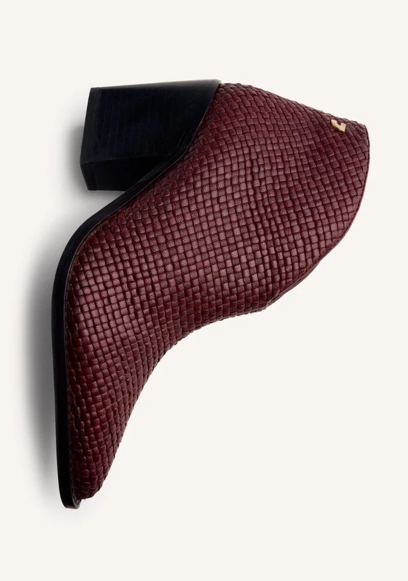BRAIDED LEATHER BOOTS ERHARD
