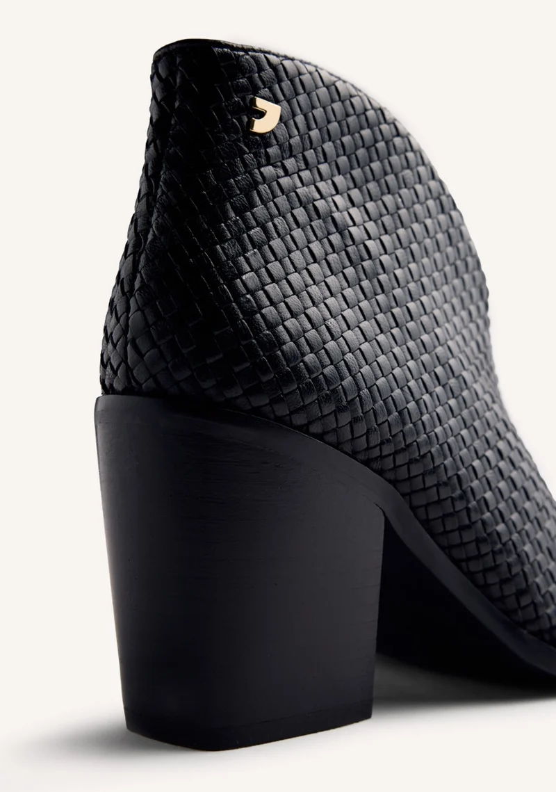 BRAIDED LEATHER BOOTS ERHARD