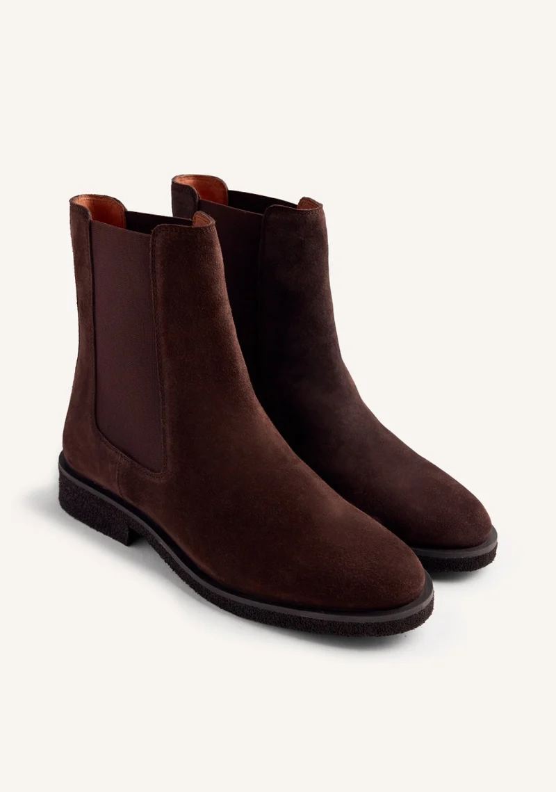 SUEDE LEATHER CHELSEA BOOTS COATES