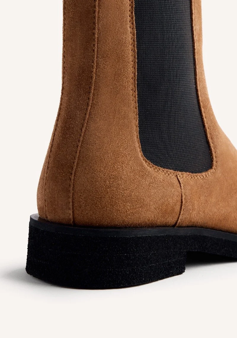 SUEDE LEATHER CHELSEA BOOTS COATES