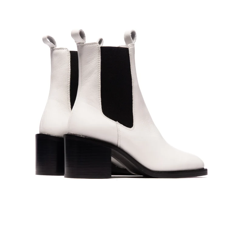Ireland White Leather