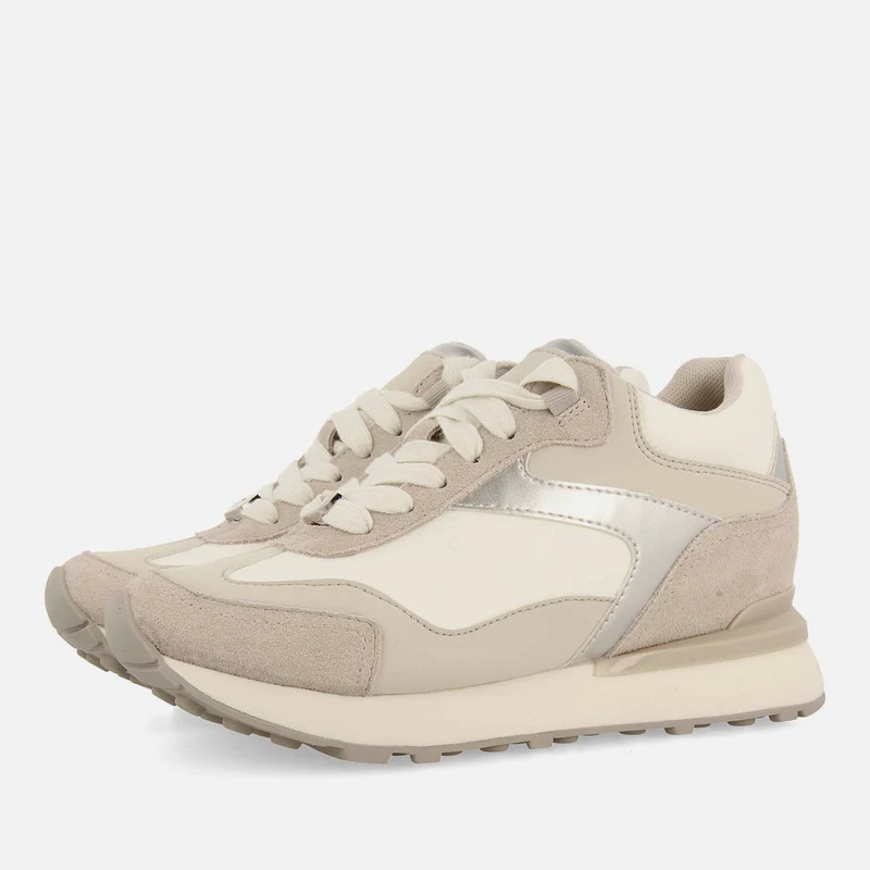 METALLIC SNEAKERS WITH INTERNAL WEDGE CASTILE