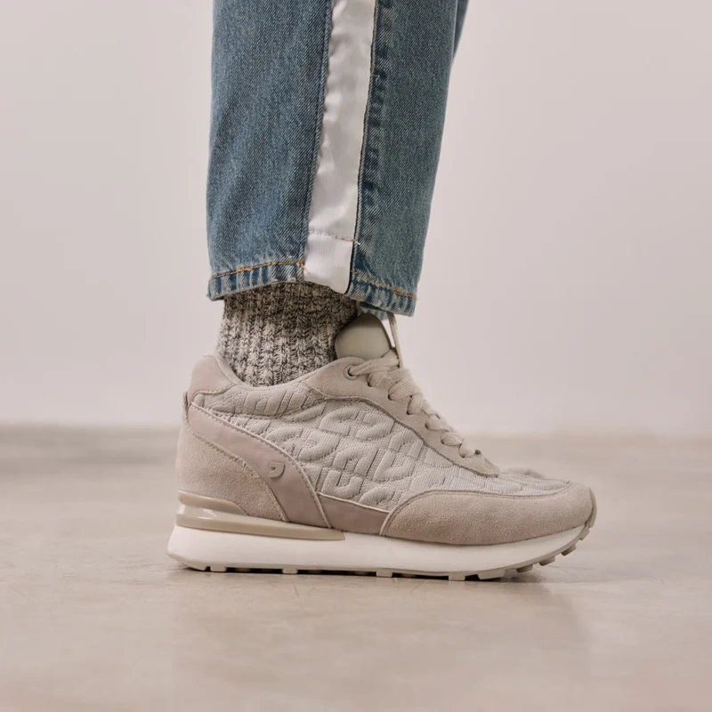 PADDED SNEAKERS WITH INTERNAL WEDGE MENTZ