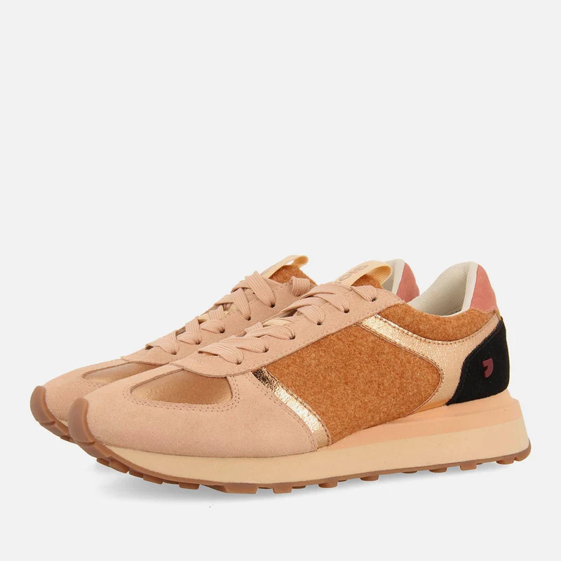 RETRO STYLE FELT SNEAKERS RYE