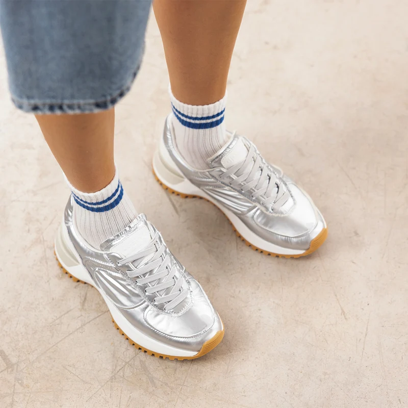 METALLIC SNEAKERS NABBE