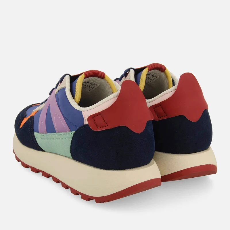 MULTICOLOUR LEATHER SNEAKERS VESTAL