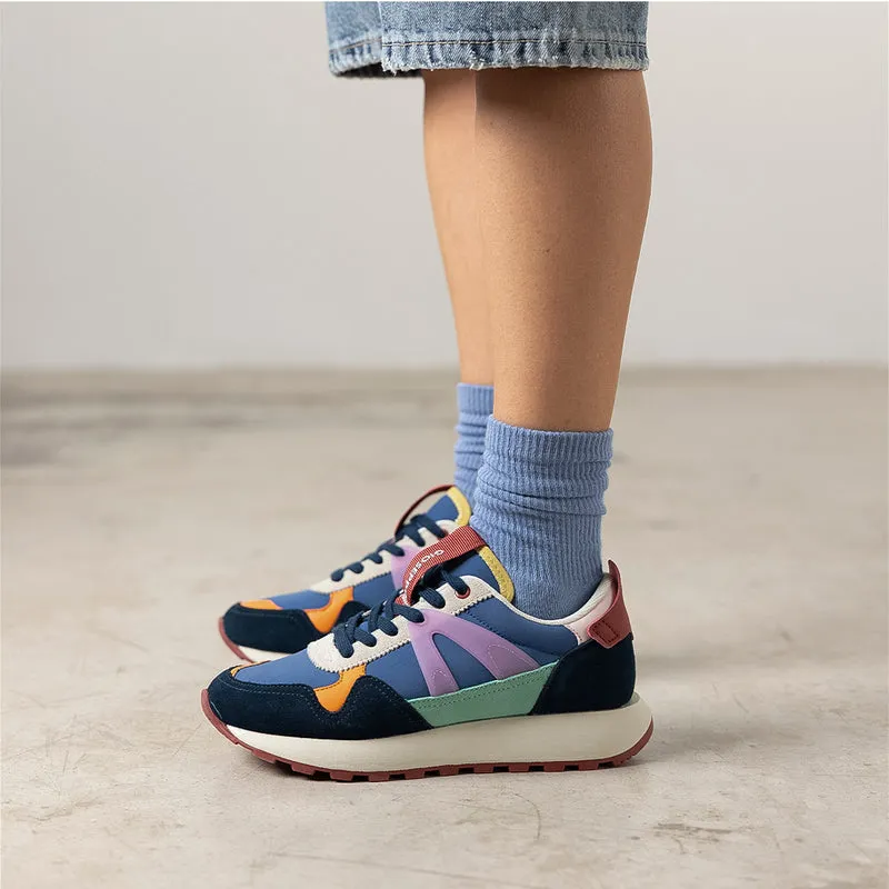 MULTICOLOUR LEATHER SNEAKERS VESTAL