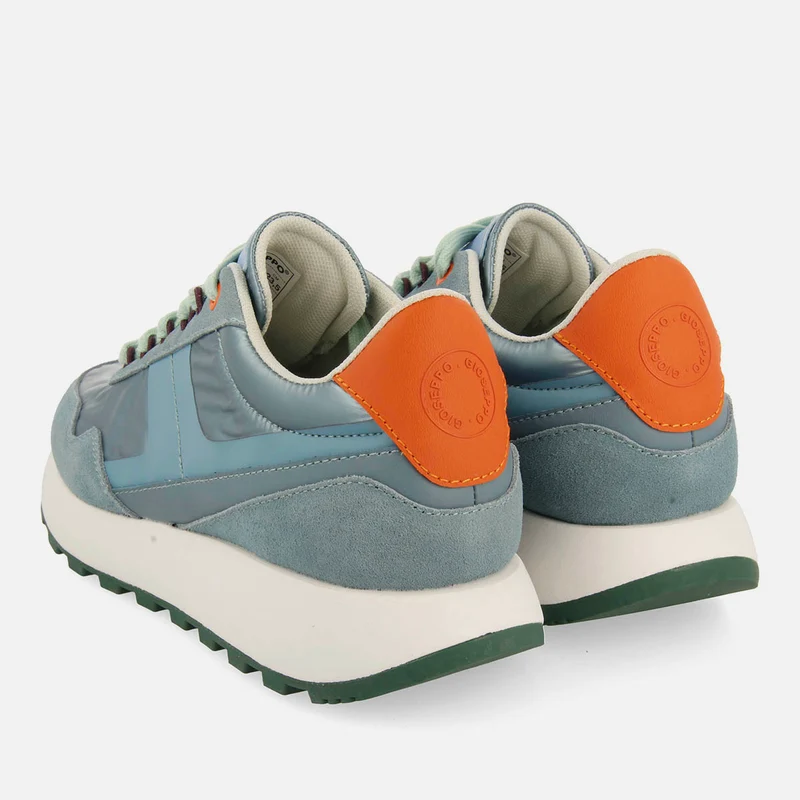 METALLIC LEATHER SNEAKERS PRAESTO