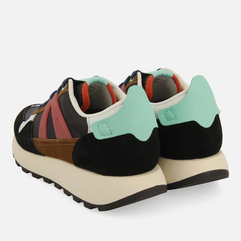 MULTICOLOUR LEATHER SNEAKERS VESTAL