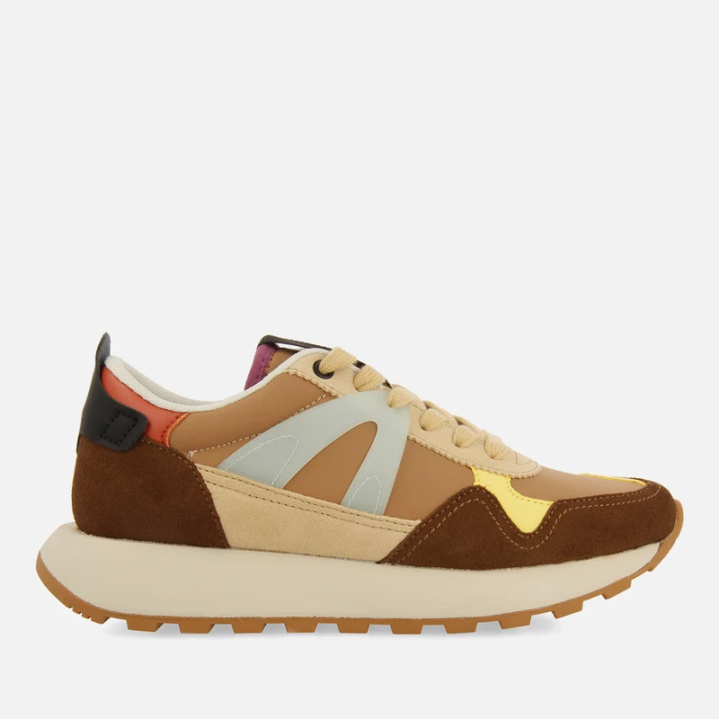 MULTICOLOUR LEATHER SNEAKERS VESTAL