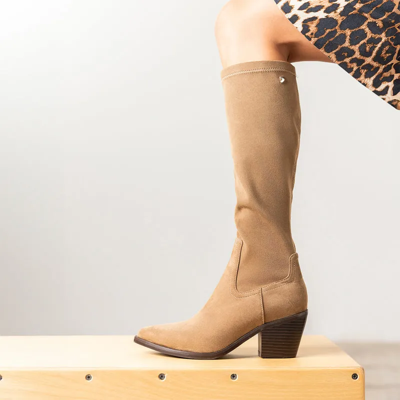 TALL VELVET BOOTS GALANTA