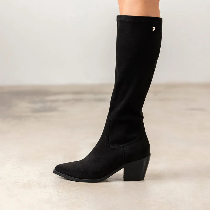 TALL VELVET BOOTS GALANTA
