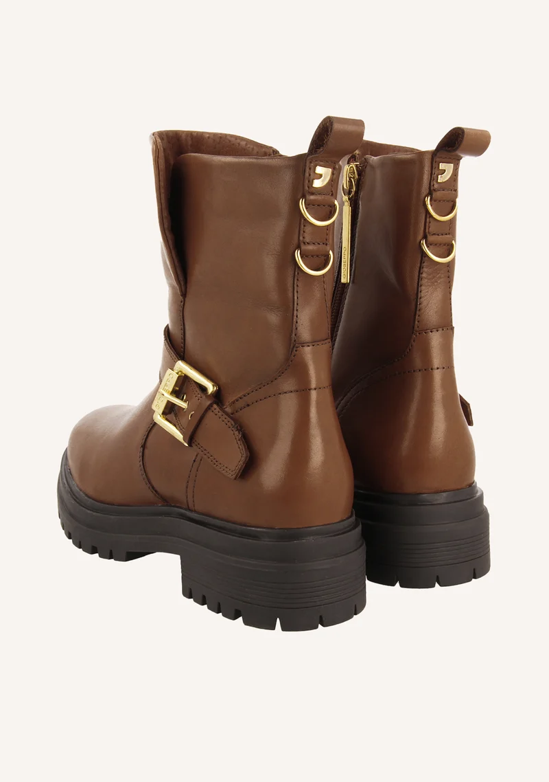LEATHER BIKER BOOTS SIBIRIAN