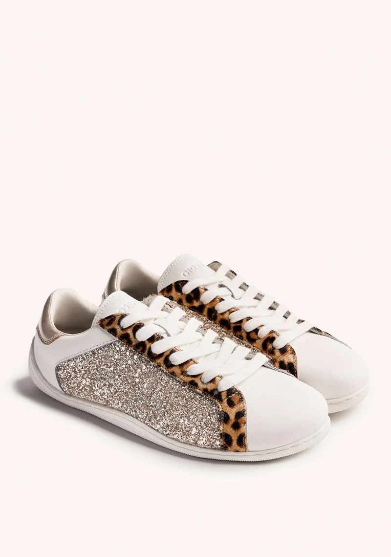 GIOSEPPO BAREFOOT - LEATHER SHINE SNEAKERS LEELANAU