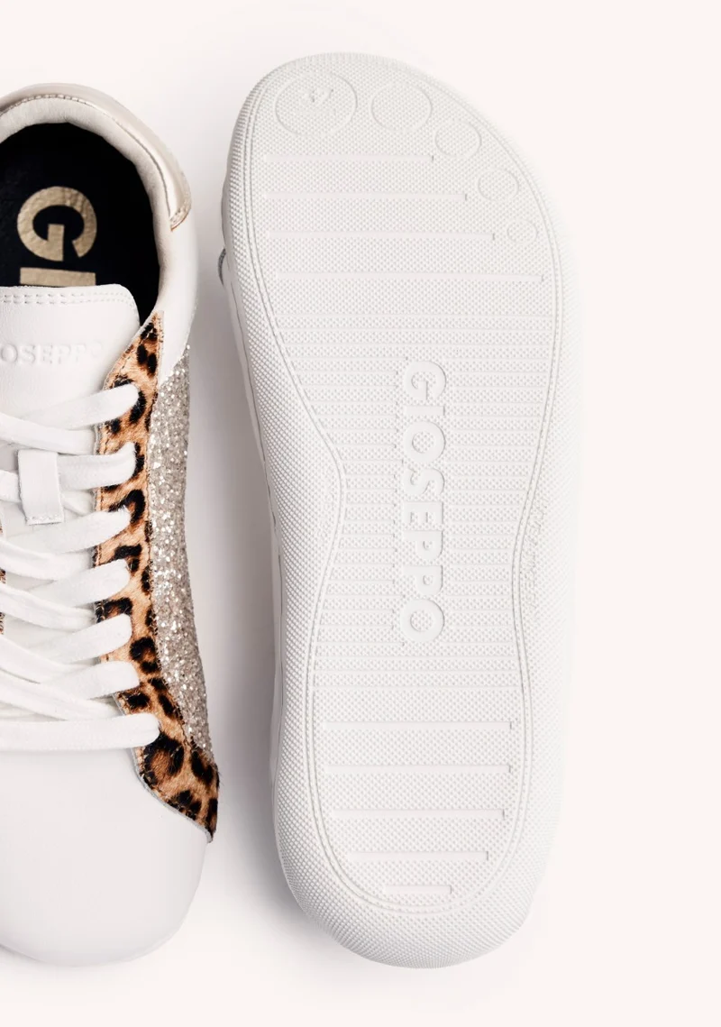 GIOSEPPO BAREFOOT - LEATHER SHINE SNEAKERS LEELANAU