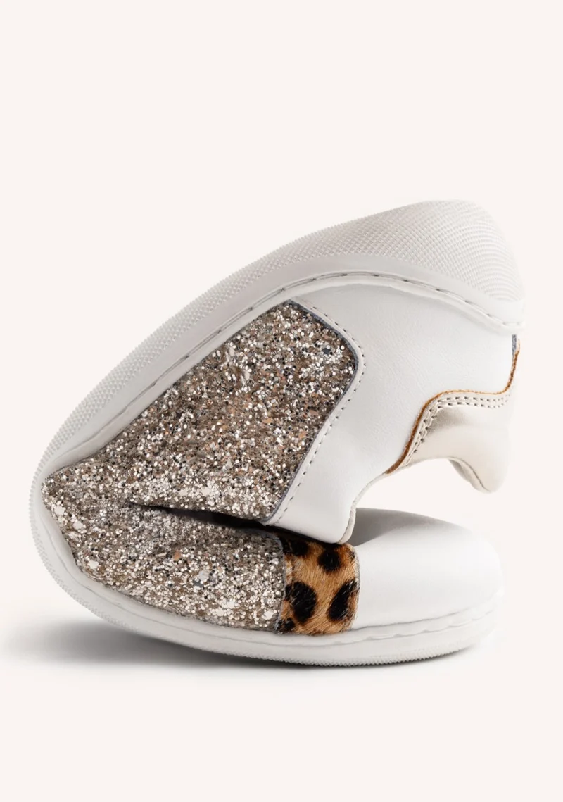 GIOSEPPO BAREFOOT - LEATHER SHINE SNEAKERS LEELANAU