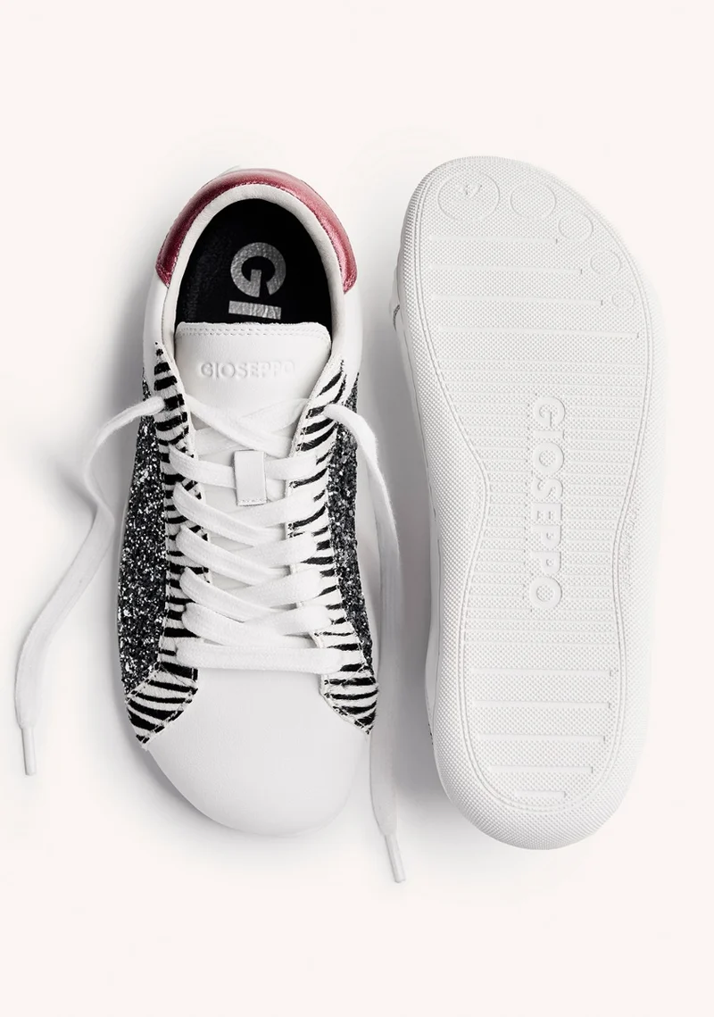 GIOSEPPO BAREFOOT - LEATHER SHINE SNEAKERS LEELANAU
