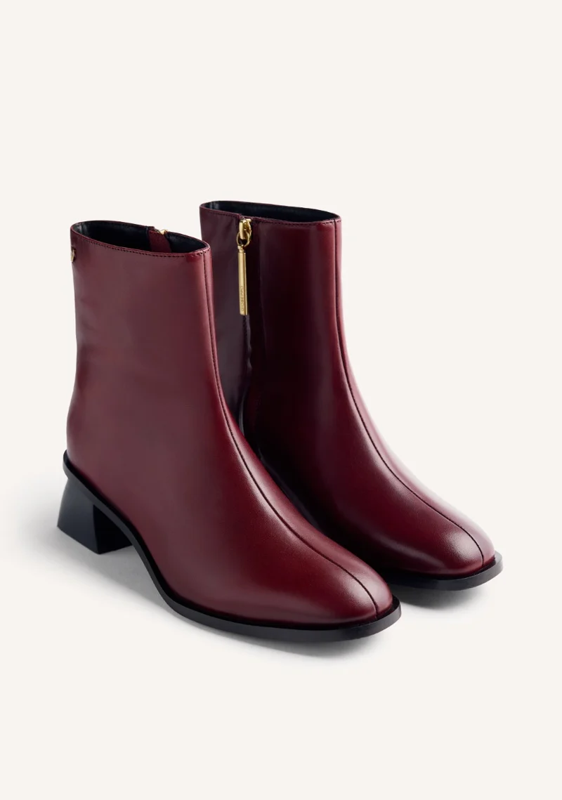 LEATHER BOOTS PIERZ