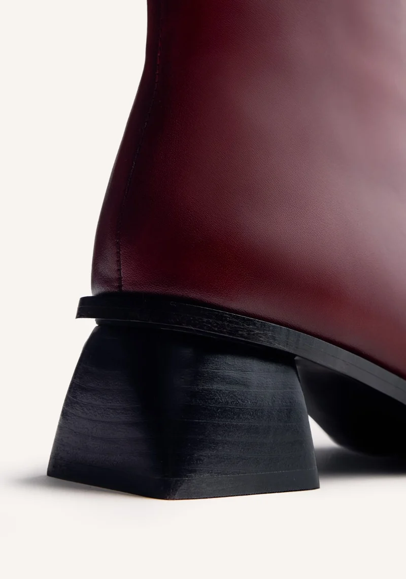 LEATHER BOOTS PIERZ