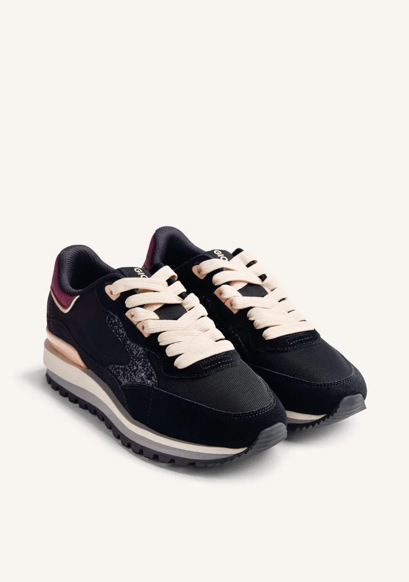 LEATHER AND SHINE SNEAKERS FOLEY