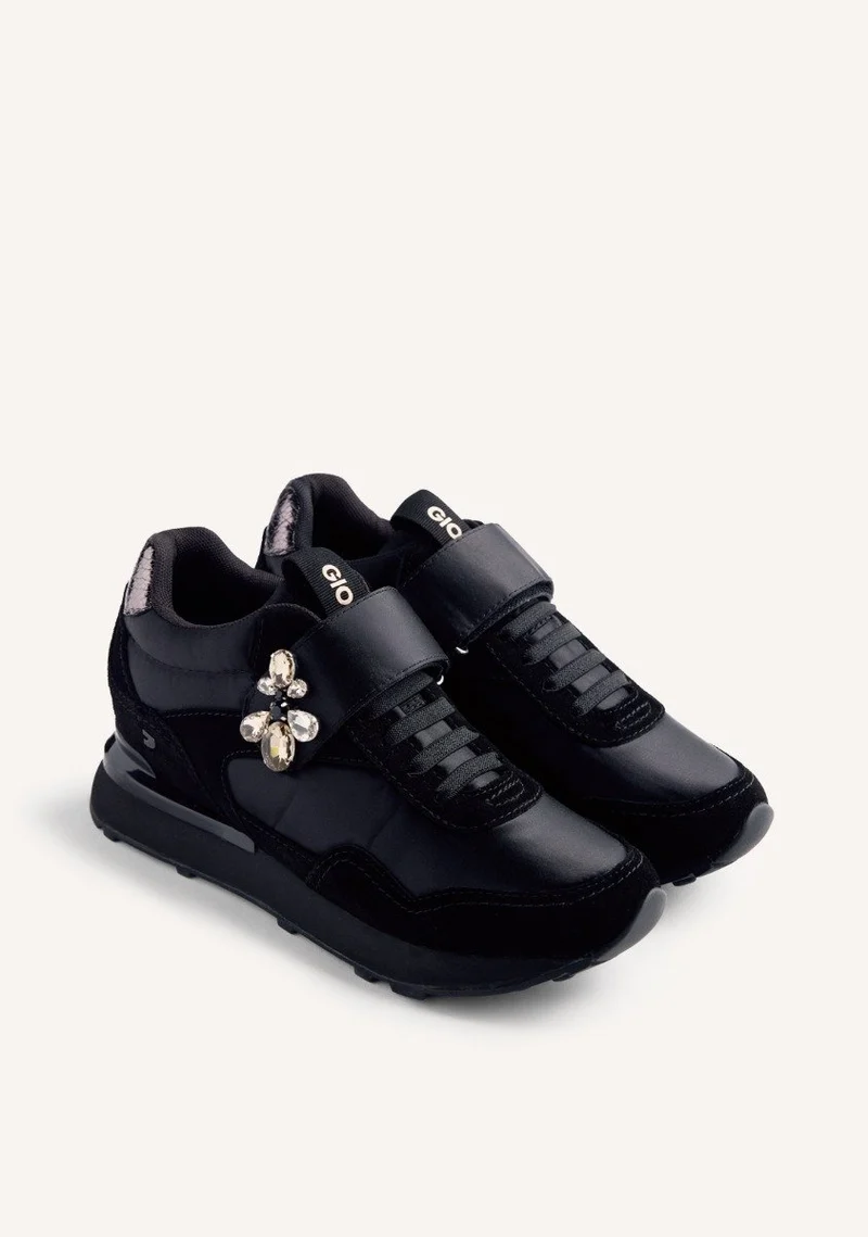 WEDGE LEATHER SNEAKERS HITTERDAL