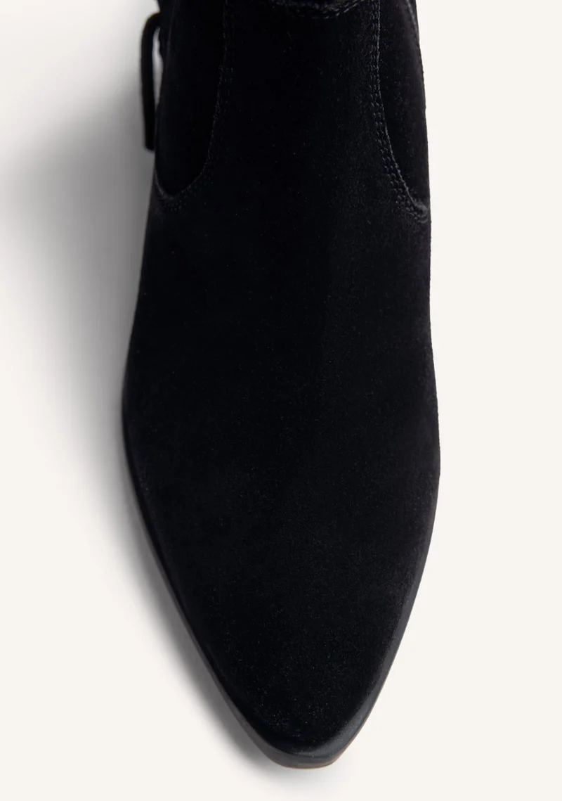 LEATHER FRINGES ANIMAL PRINTBOY BOOTS KASSON