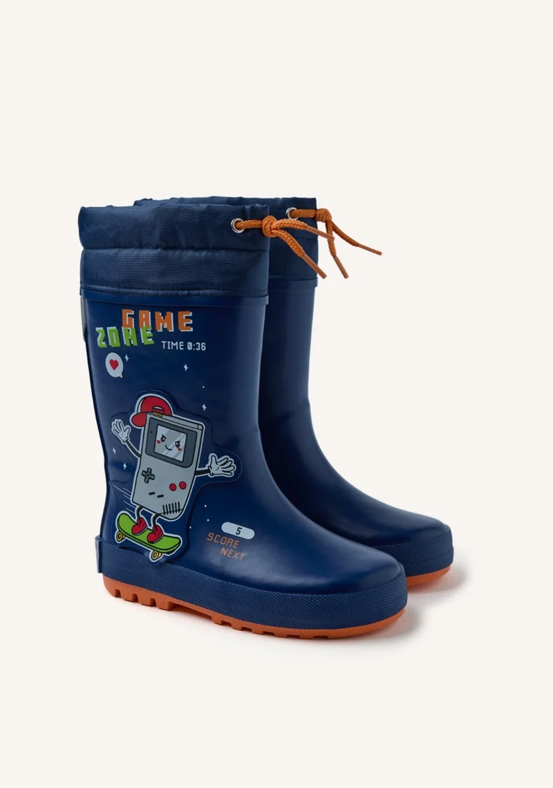 RAIN BOOTS DRAWING ALANSON