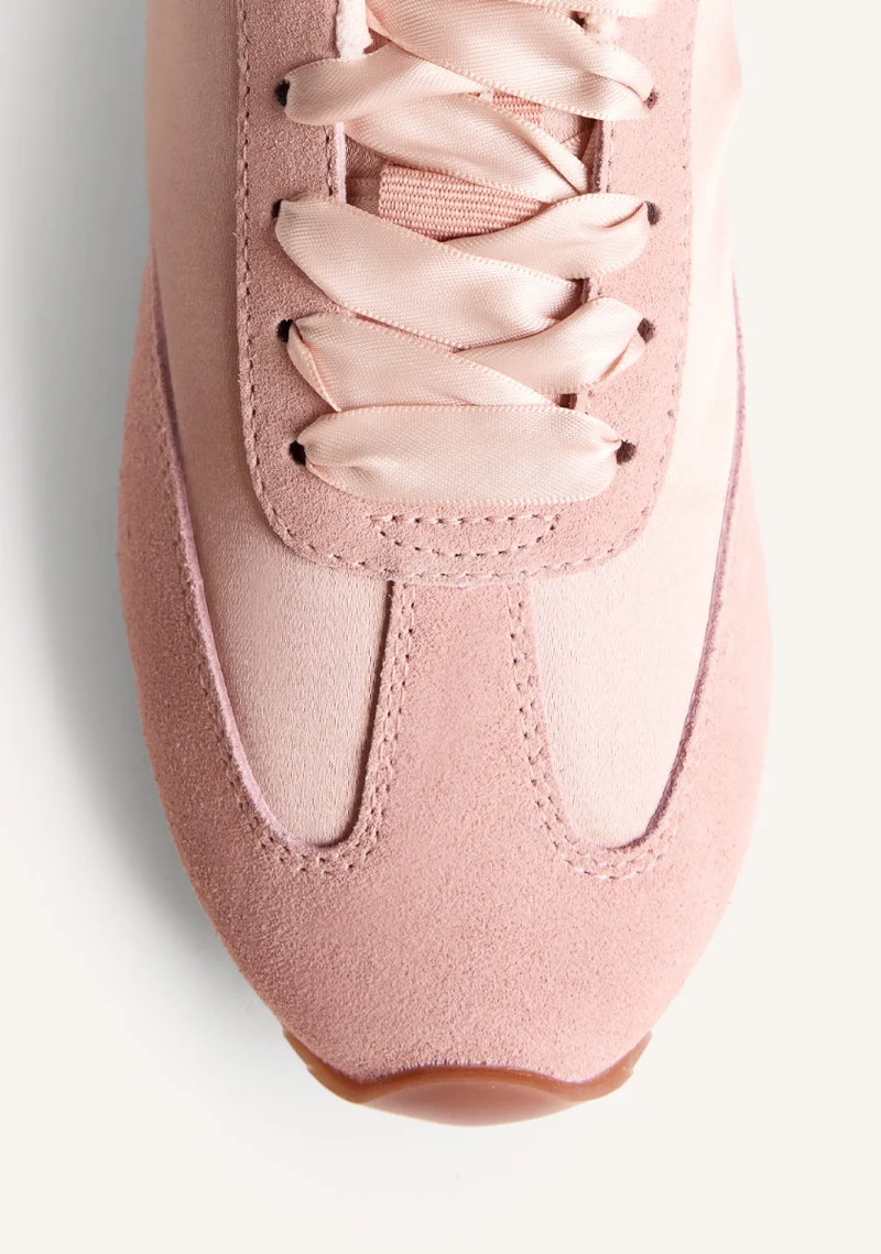 LEATHER SNEAKERS PEARLS CAPAC