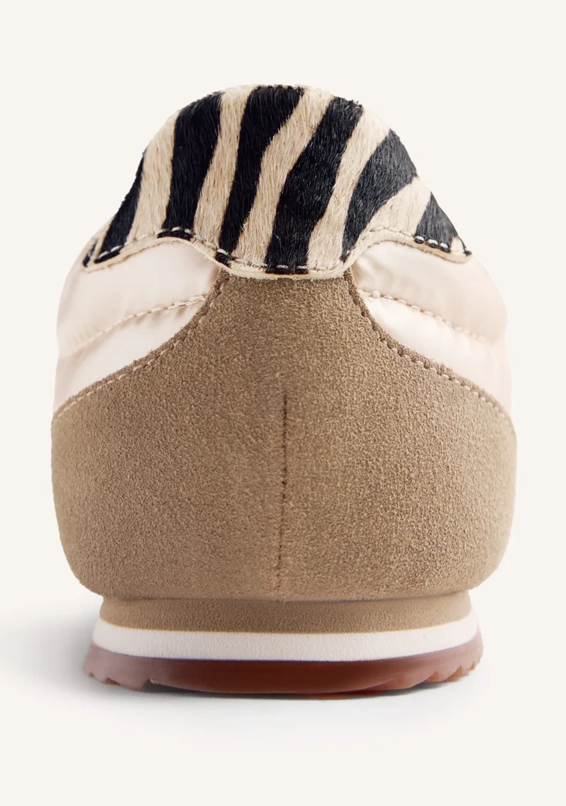 METALLIC LEATHER SNEAKERS PALISADE