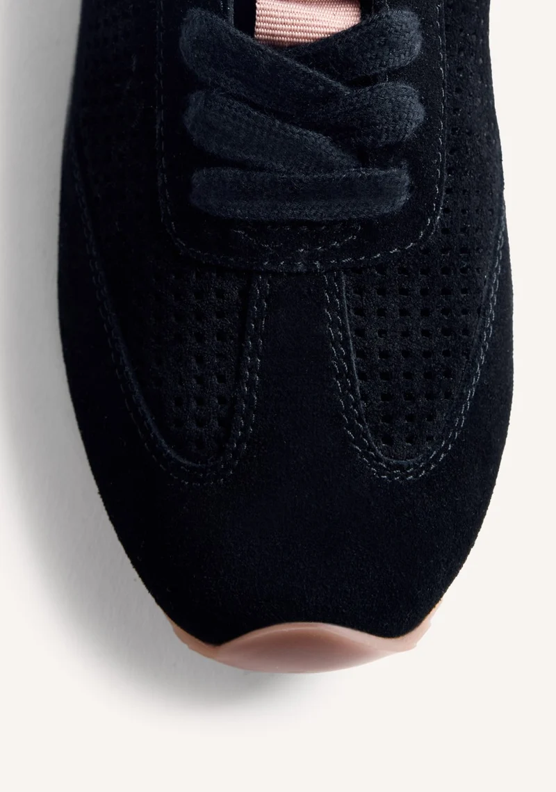 SUEDE LEATHER SNEAKERS ISANTI