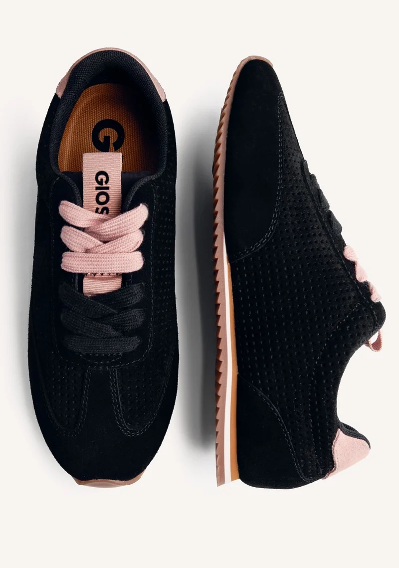 SUEDE LEATHER SNEAKERS ISANTI