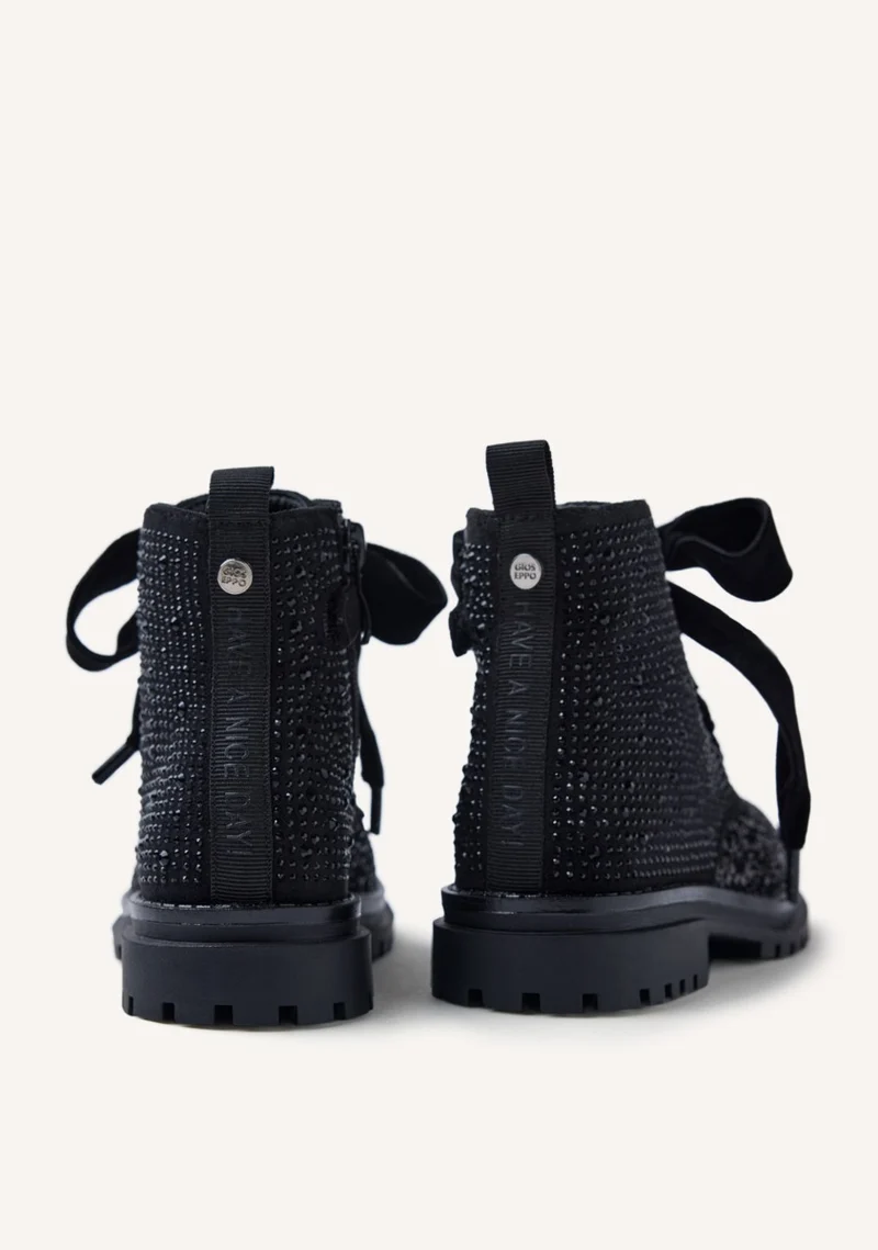 SHINE AND RHINESTONE BOOTS FINCHLEY