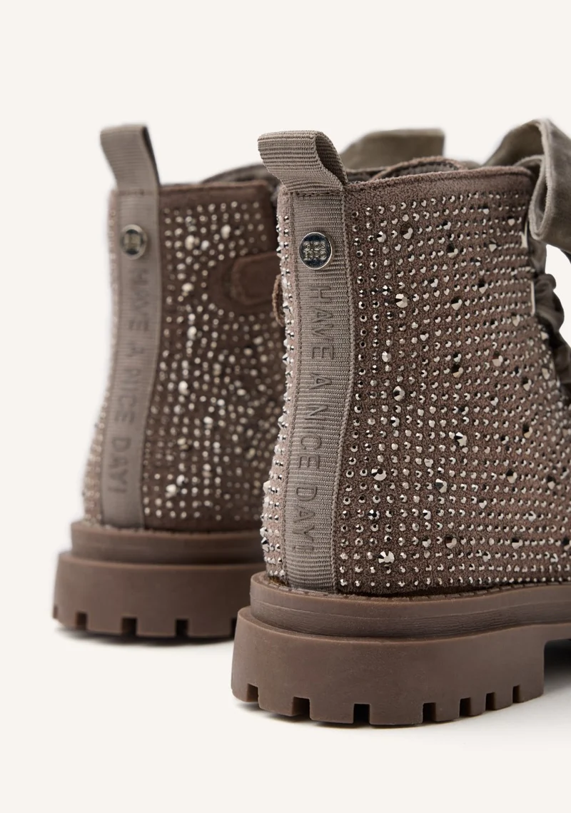 SHINE AND RHINESTONE BOOTS FINCHLEY