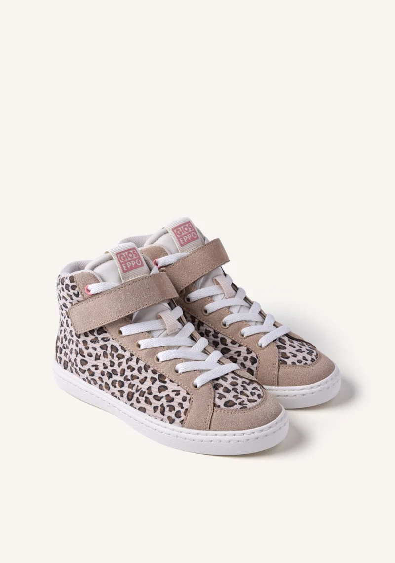 ANIMAL PRINT CORDUROY BOOTIE SNEAKERS KILKENY