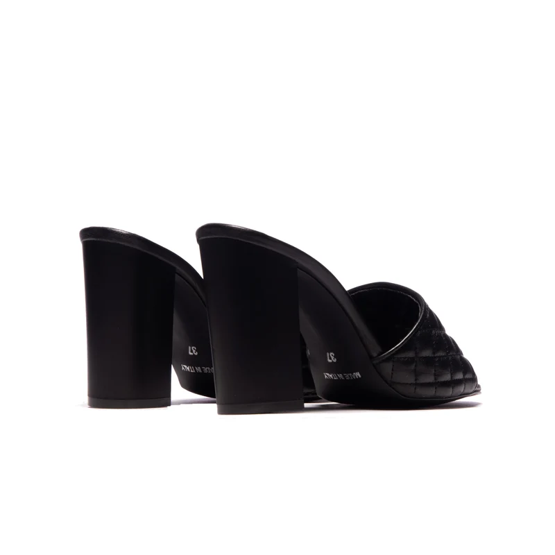 Yuki Black Leather