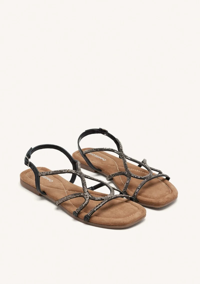 BEADED LEATHER SANDALS GILMANTON