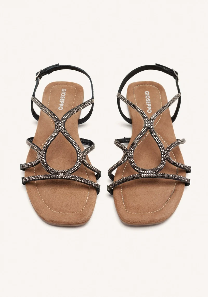 BEADED LEATHER SANDALS GILMANTON