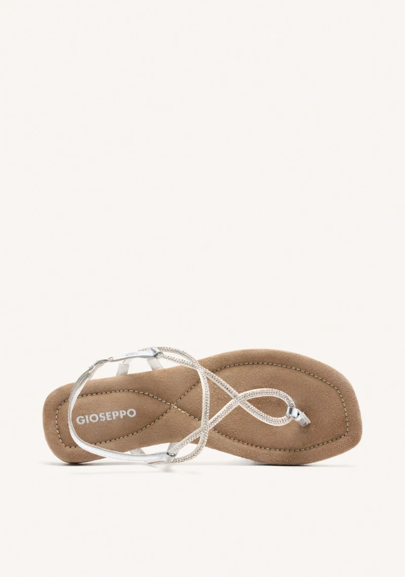 BEADED LEATHER SANDALS KINGFIELD