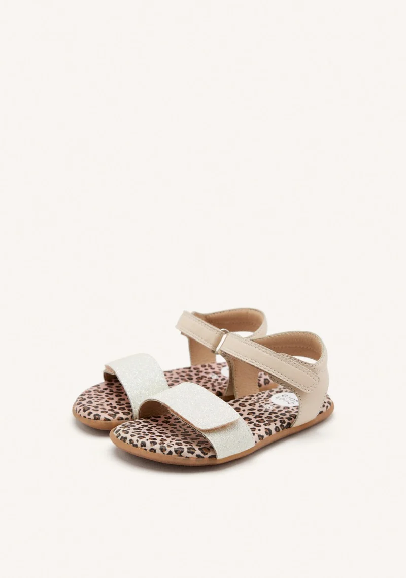 GIOSEPPO BAREFOOT - LEATHER SHINE SANDALS SAUGUS