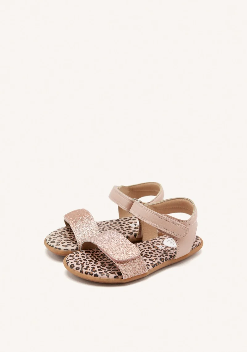 GIOSEPPO BAREFOOT - LEATHER SHINE SANDALS SAUGUS