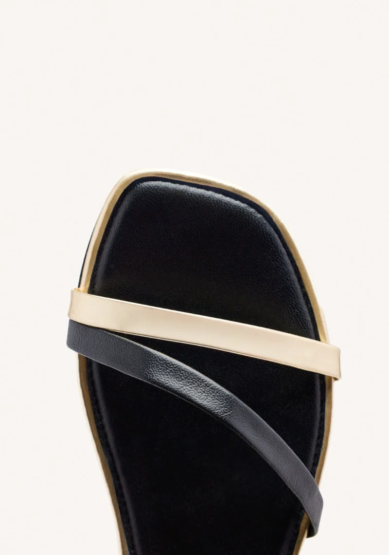 BEADED LEATHER SANDALS MILLIE