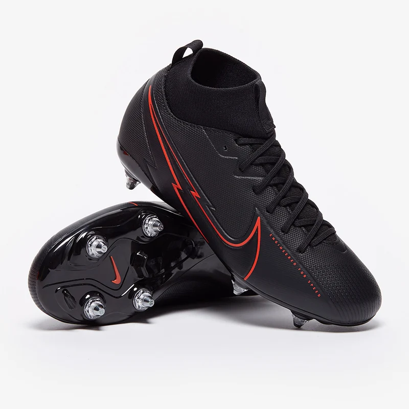 Chaussure de football à crampons pour terrain gras Nike Jr.