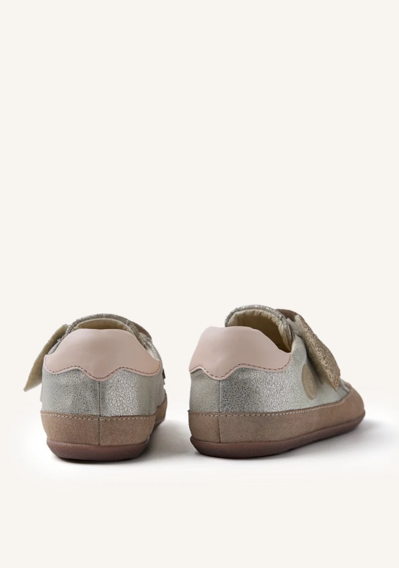 GIOSEPPO BAREFOOT - SHINY LEATHER SNEAKERS RENVILLE